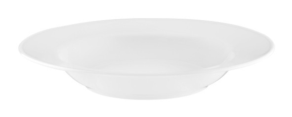 Koeniglich Tettau - Worpswede Suppenteller rund 23 cm weiß